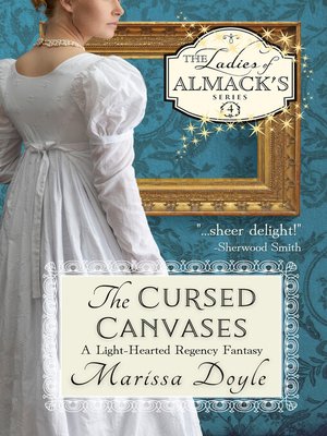 cover image of The Cursed Canvases